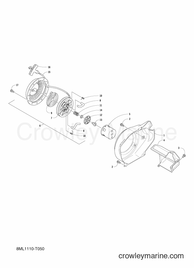 2018 Snowmobile SXR200 - SXR200 (8ML2) [010] - AIR SHROUD & STARTER