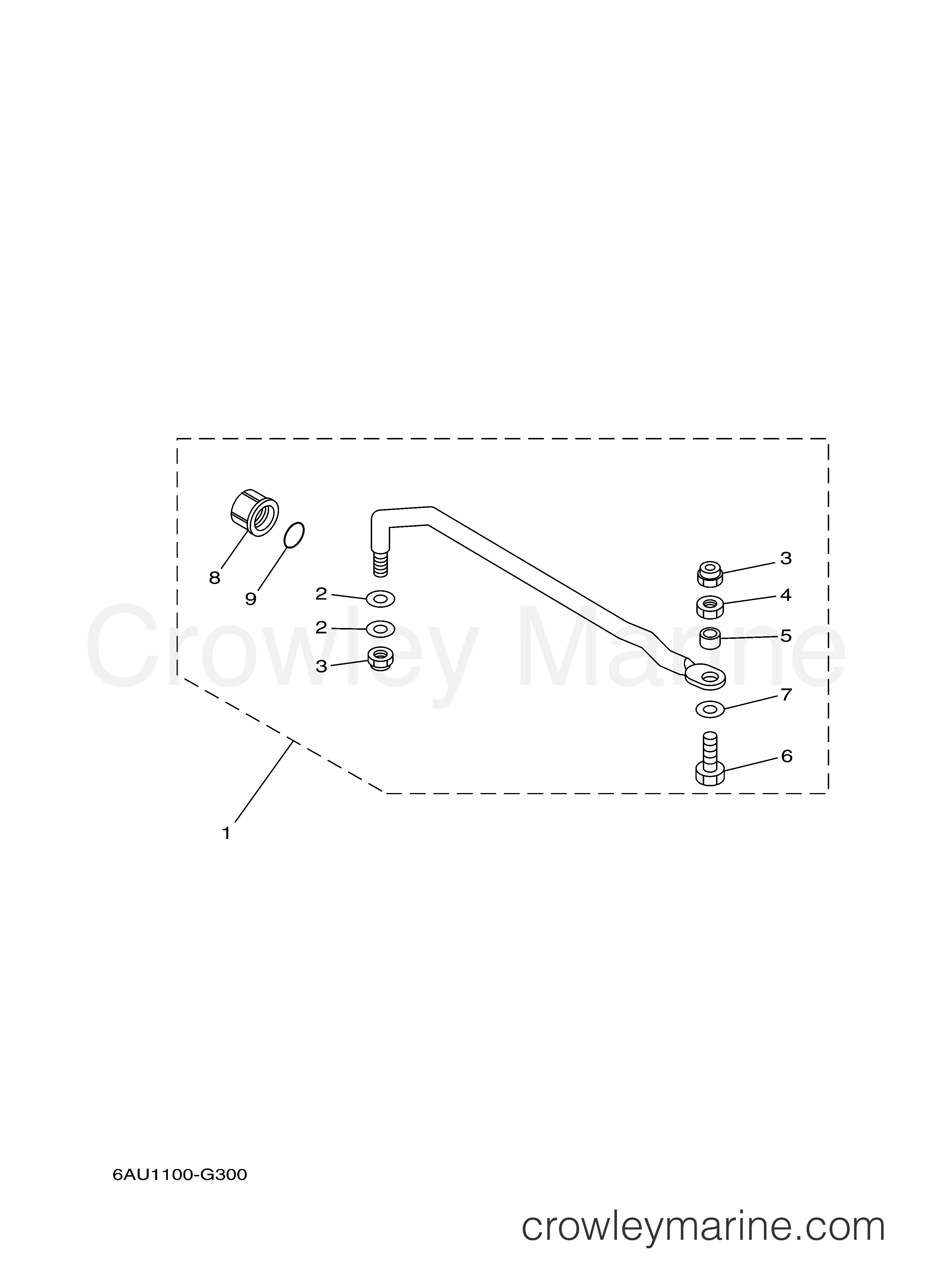 Yamaha Motors F8LMHA - STEERING GUIDE