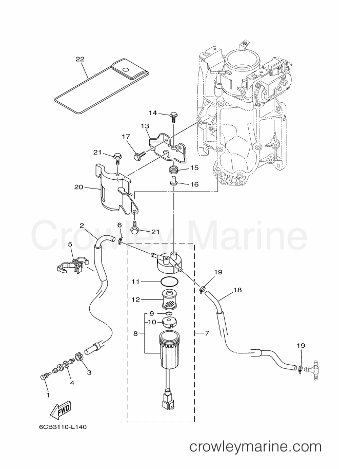 Yamaha Motors VF200A (6CD3) [030] - FUEL 1