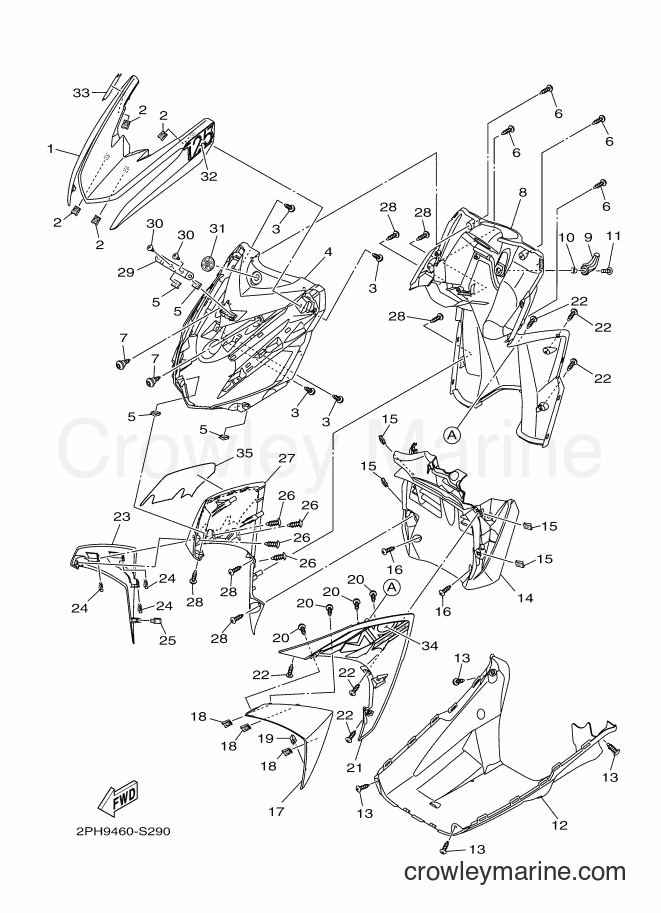 2017 Scooter LNS125 - LNS125 (2PHA) [010] - LEG SHIELD