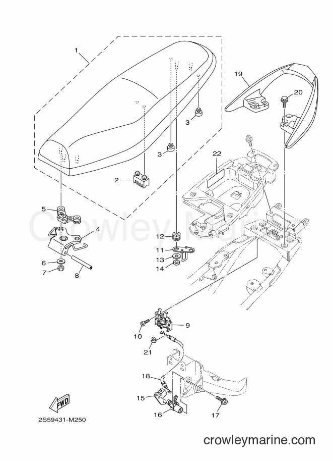 2013 Scooter T135F - T135F (2S59) [010] - SEAT