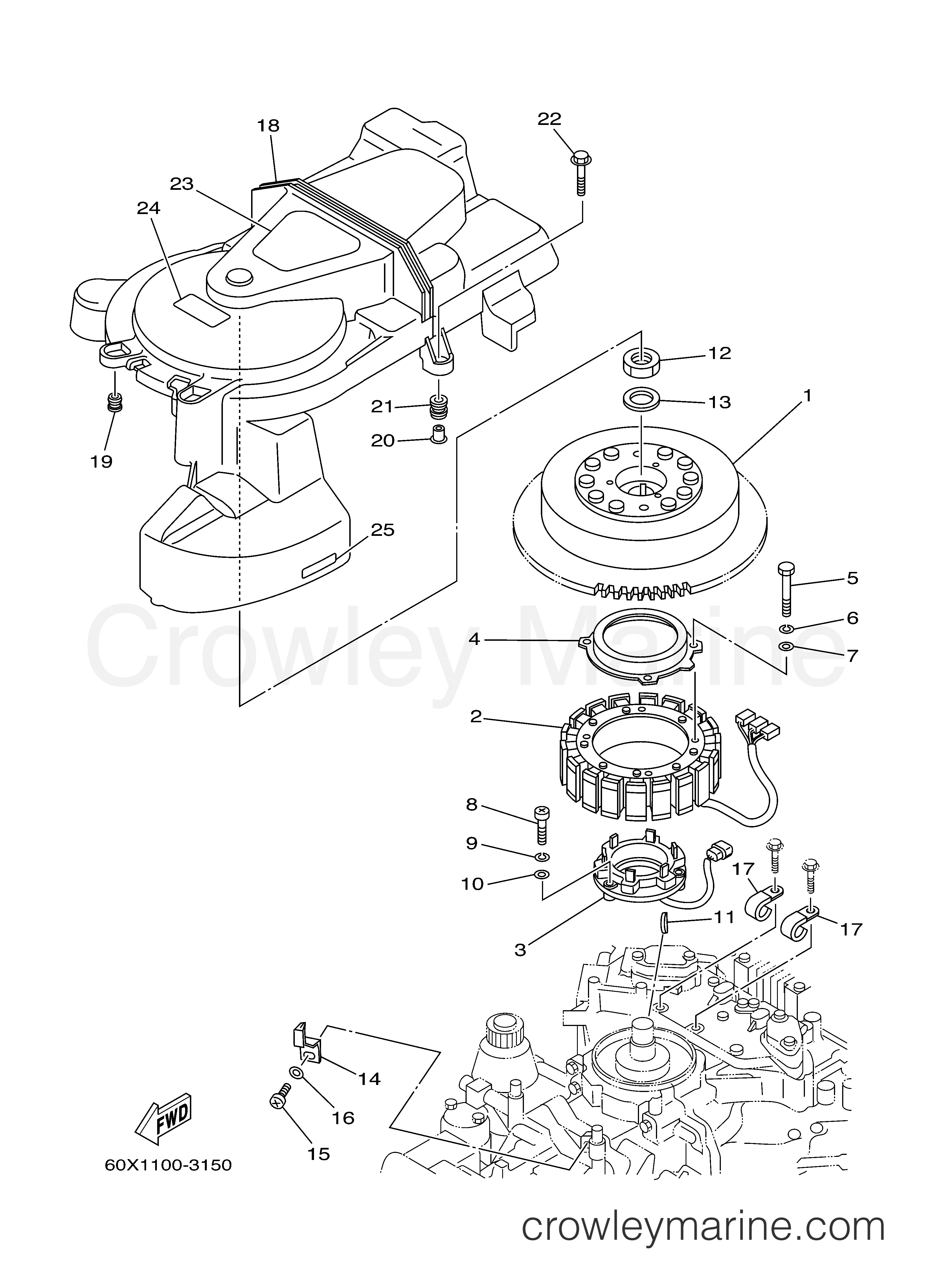 Yamaha Motors VZ250TLRC - GENERATOR