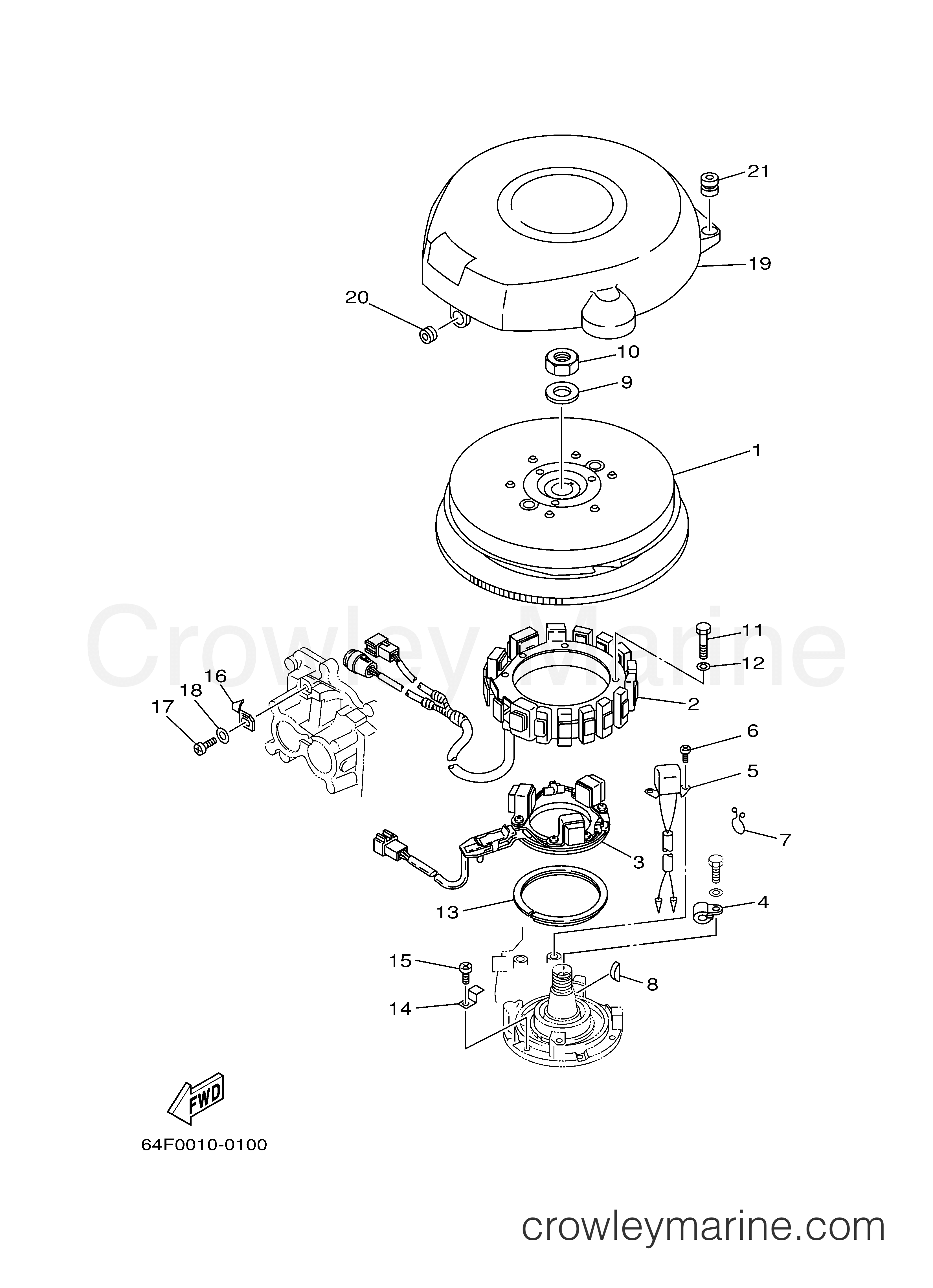 Yamaha Motors V150TLRY - GENERATOR