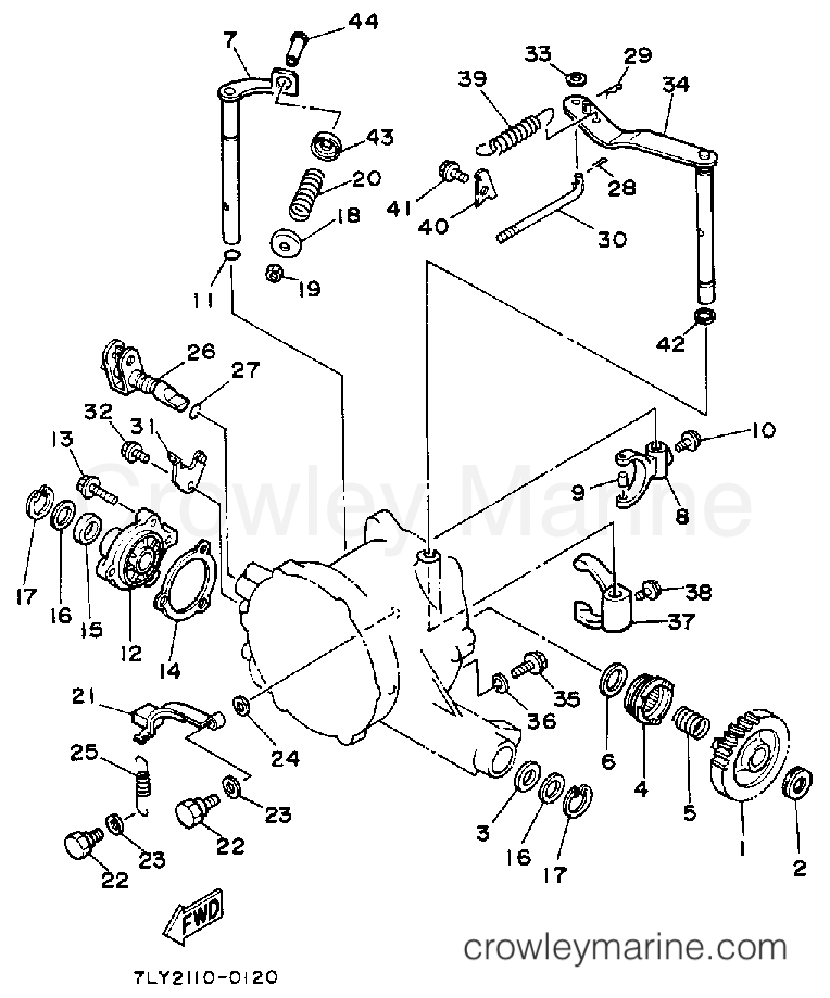 Yamaha Motors YS240TB - TRANSMISSION 2