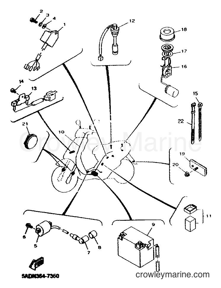 Yamaha Motors YN50 (5MR9) [010] - ELECTRICAL 2