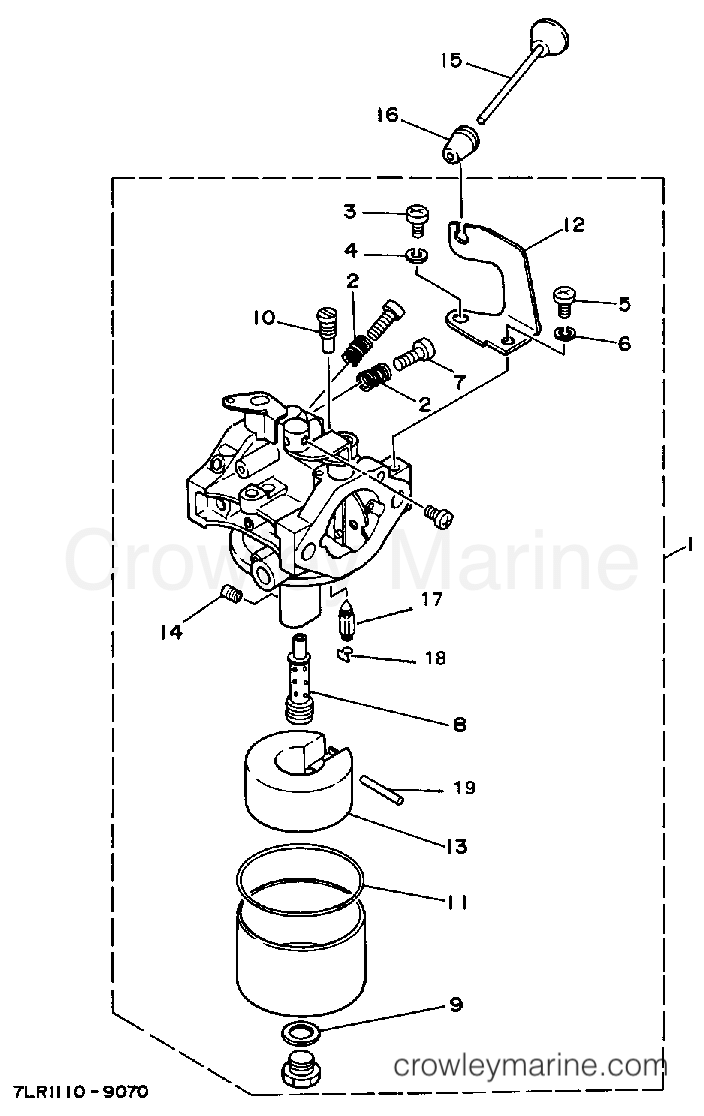 Yamaha Motors EF3800DV - CARBURETOR