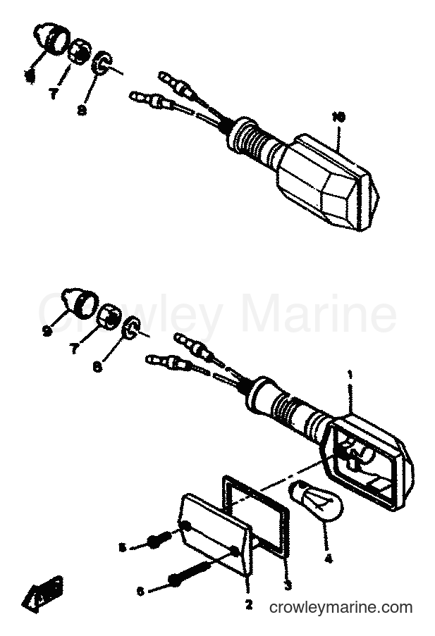 1991 Scooter DT50R - DT50R (4CT2) [999] - FLASHER LIGHT