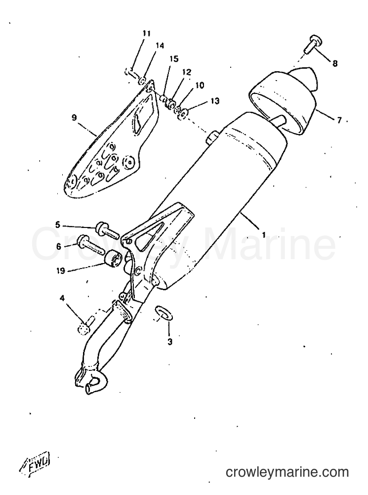 1998 Scooter CW50RSX - CW50RSX (4YD2) [999] - EXHAUST