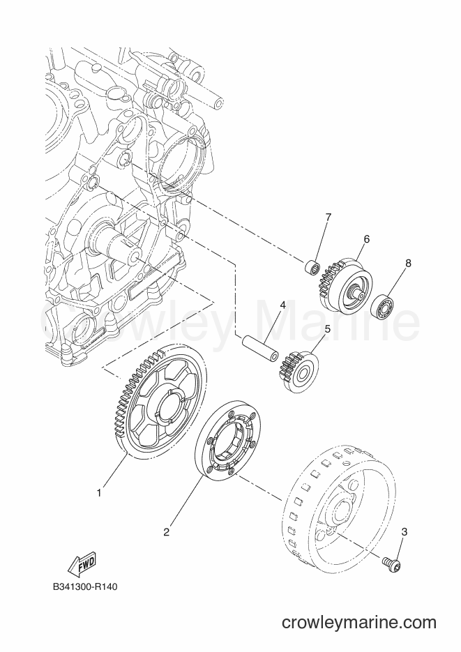 2016 Sport Bike XSR700 - XSR700 (B344) [010] - STARTER