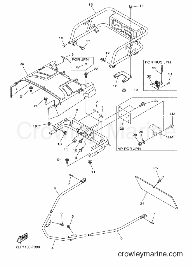 2018 Snowmobile VK10G - VK10G (8LP1) [020] - BUMPER