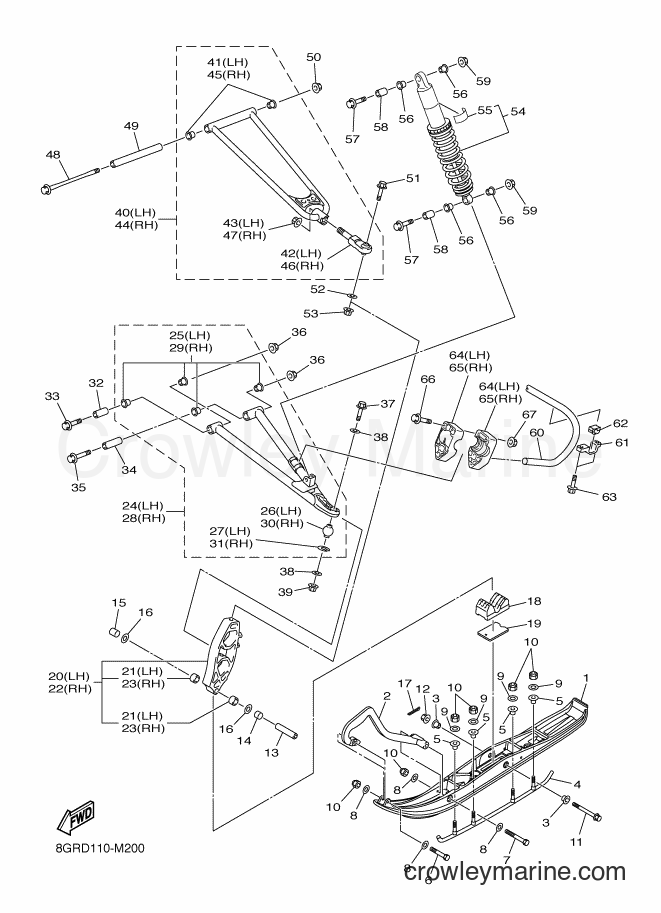 2013 Snowmobile RPZ50MP - RPZ50MP (8GRD) [020] - SKI