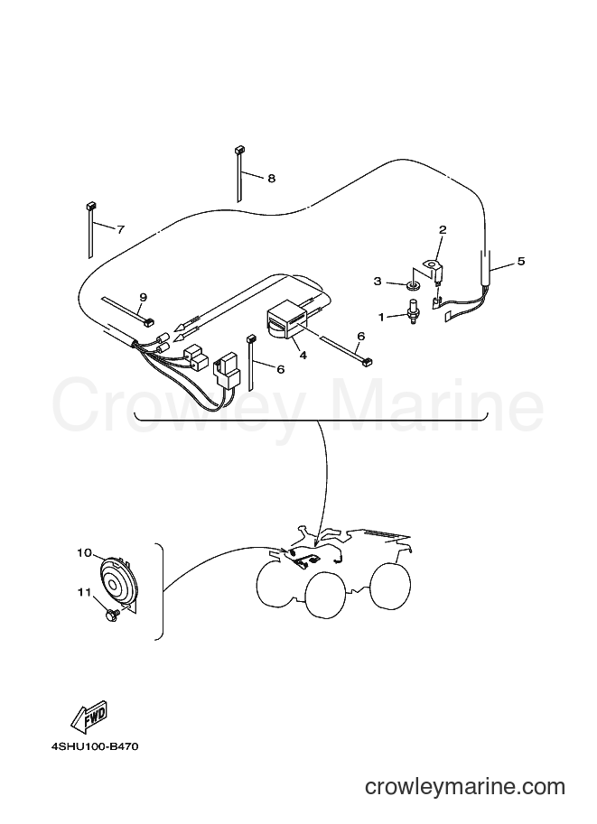 2003 ATV YFM400FW - YFM400FW (4SHW) [010] - ELECTRICAL 2