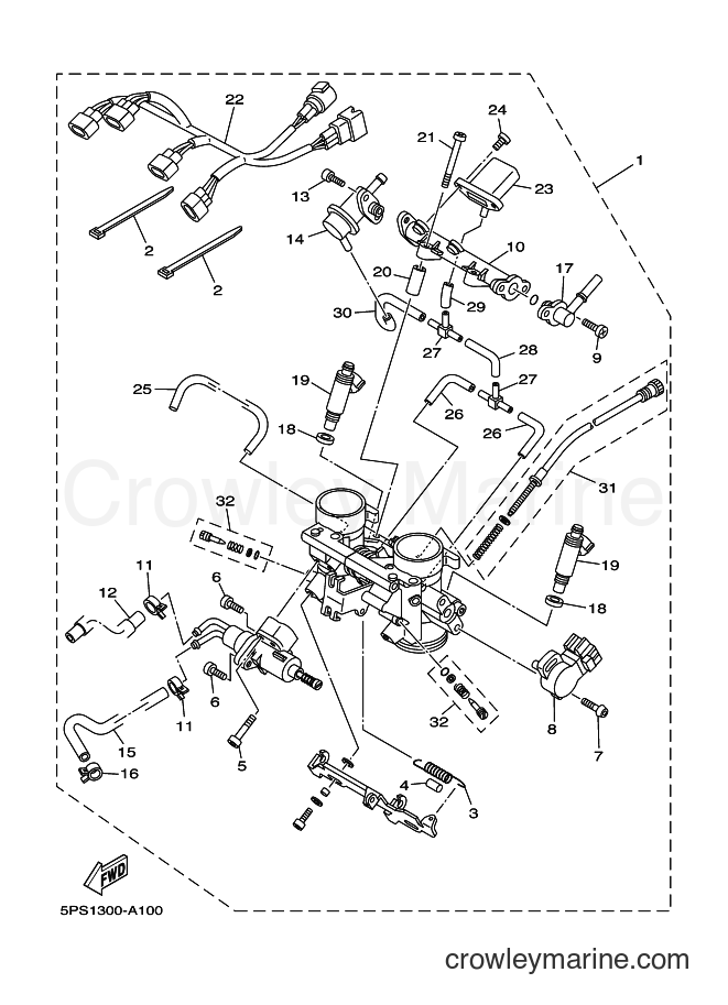 2006 Street Bike TDM900A - TDM900A (2B02) [080] - INTAKE 2