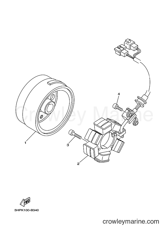 2007 Dirt Bike TT-R125E - TT-R125E (1B2L) [010] - GENERATOR