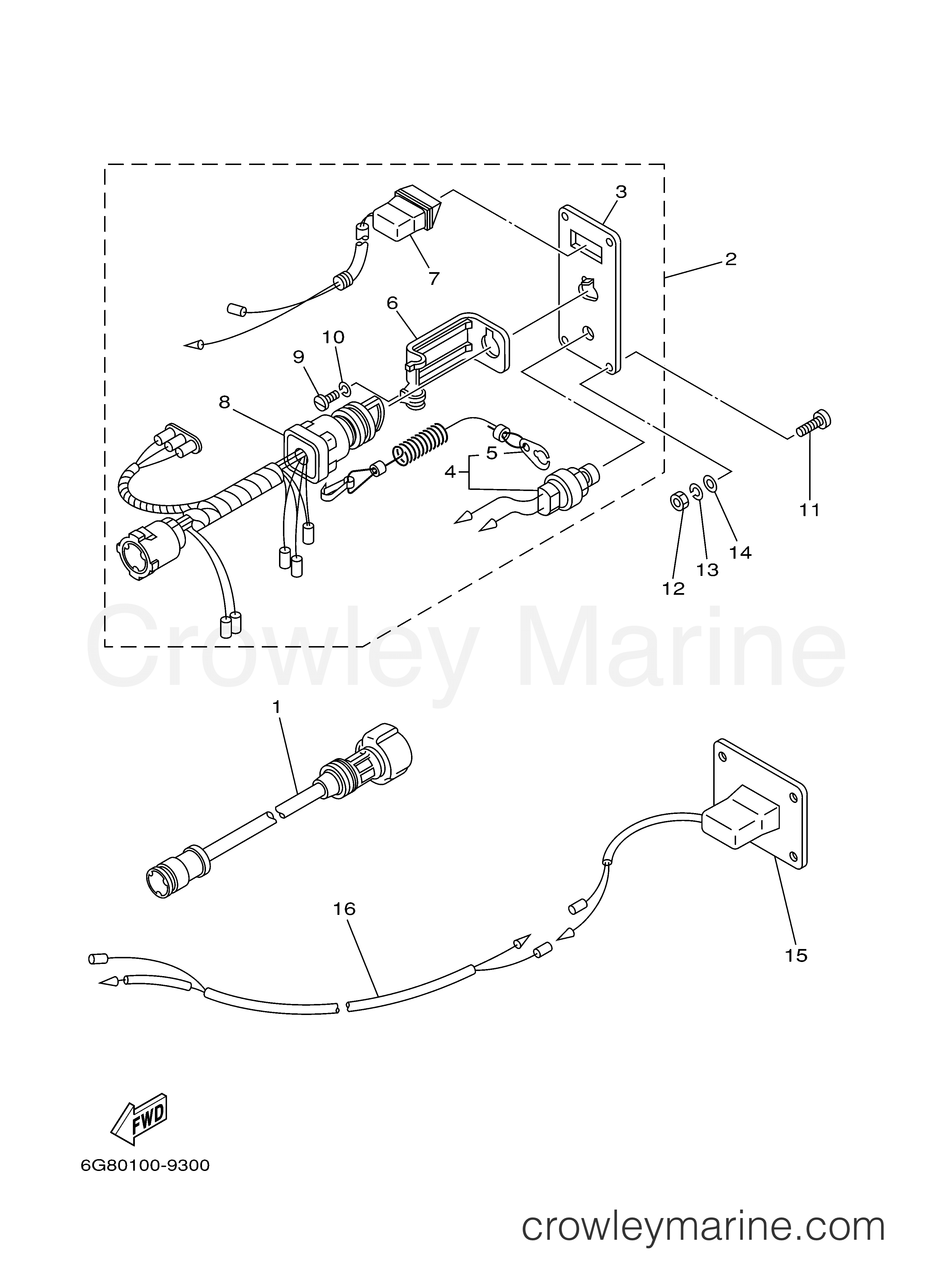 Yamaha Motors T9.9EXRY - ELECTRICAL 3 FOR T9.9ER