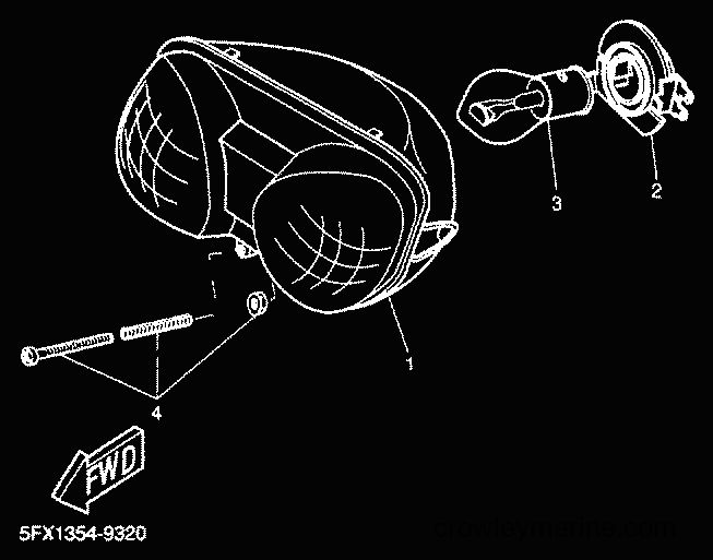 Yamaha Motors CW50RS (5FXM) [030] - HEADLIGHT