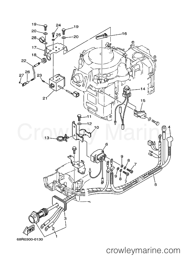 Yamaha Motors F8C (68T) [080] - ELECTRICAL 2