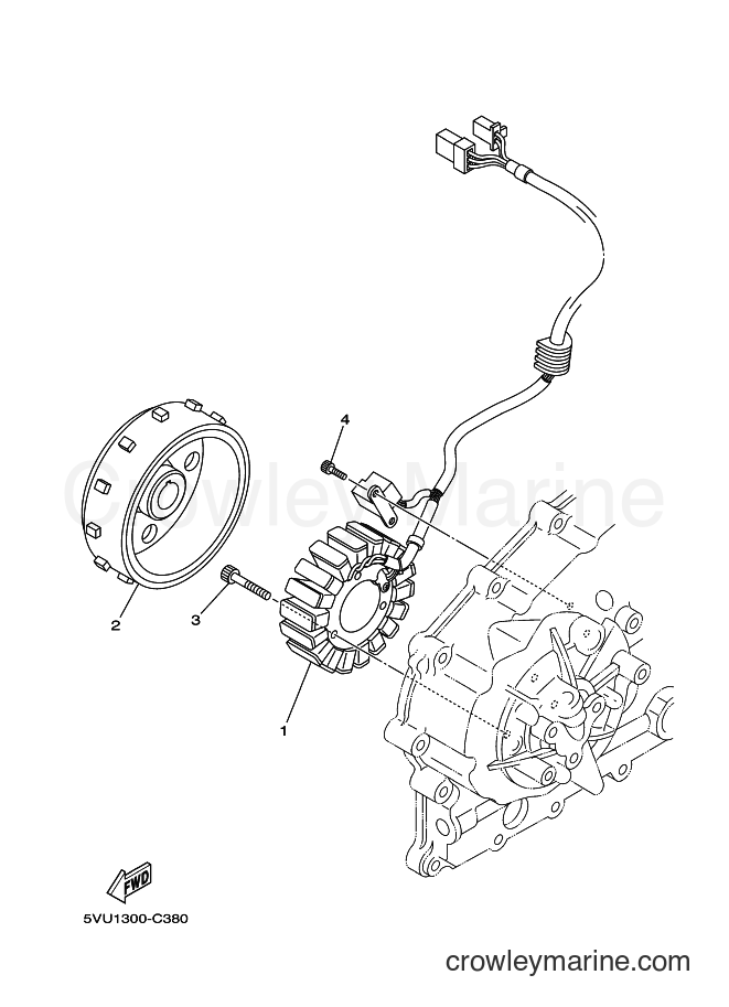 Yamaha Motors XP500 (1LD1) [010] - GENERATOR