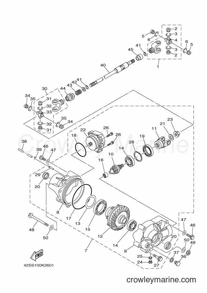 Yamaha Motors YXR700F (42ST) [010] - FRONT DIFFERENTIAL
