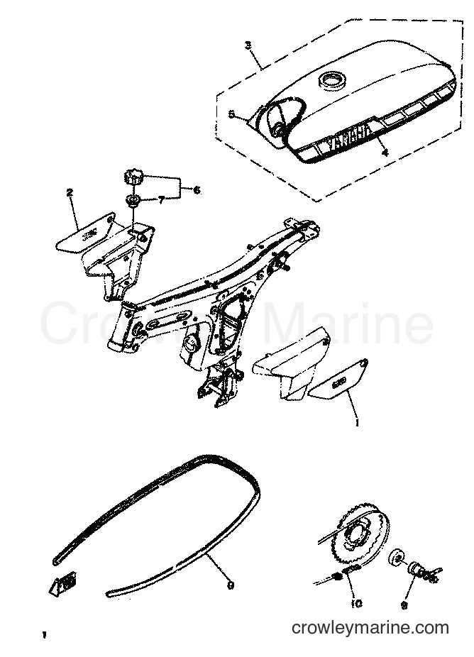 1977 Scooter FS1 - FS1 (2G0) [998] - CHASSIS 1