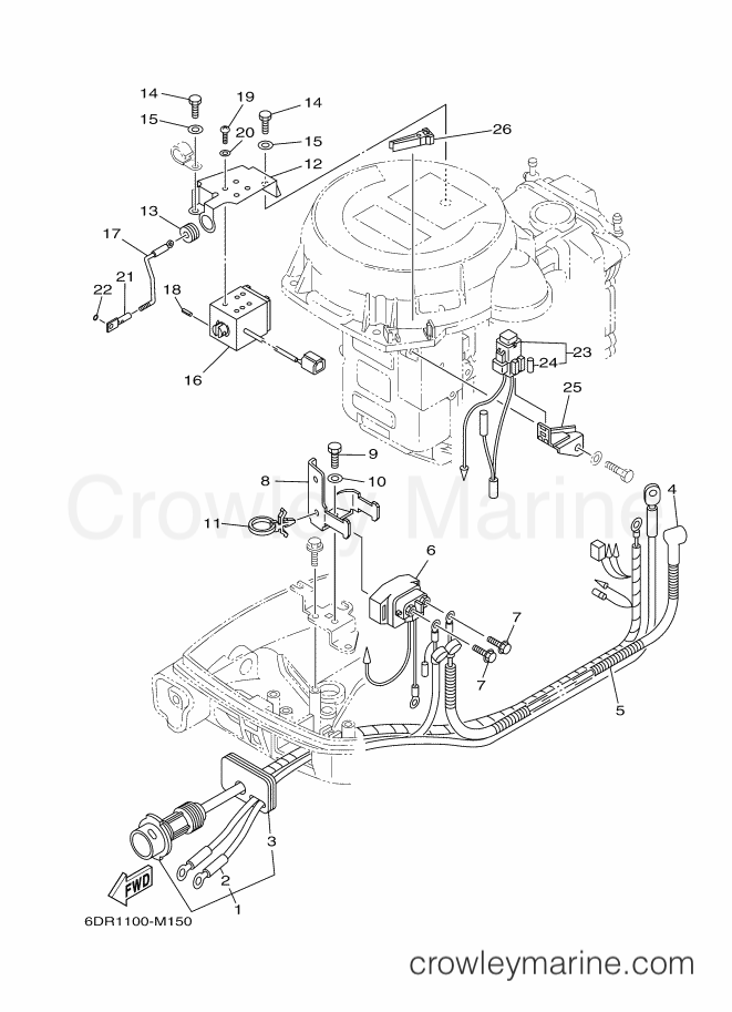 Yamaha Motors F9.9MHB (6DR4) [020] - ELECTRICAL 2