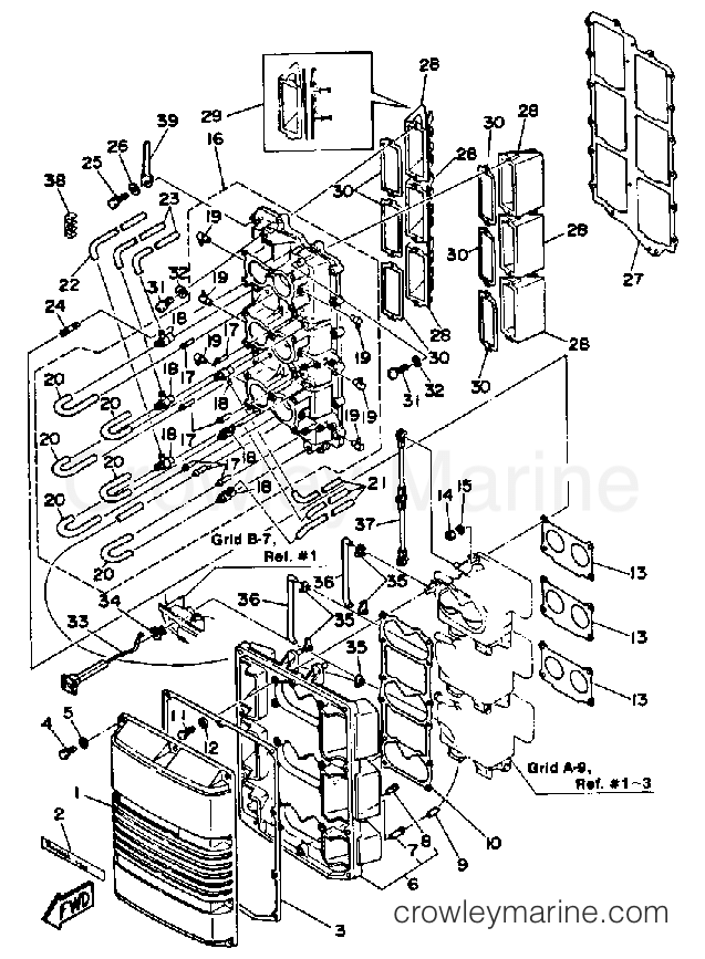 Yamaha Motors PROV150LH - INTAKE