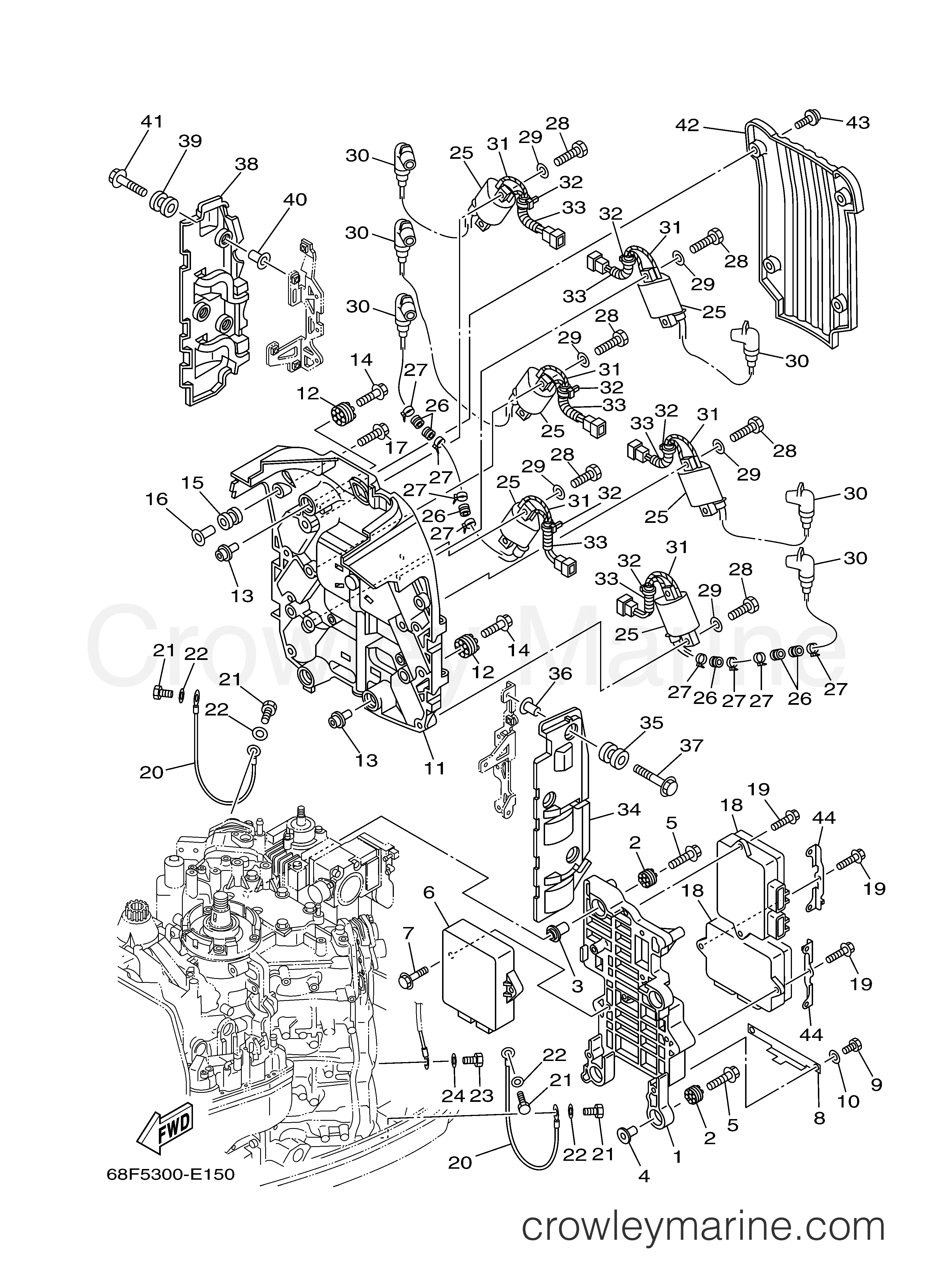 Yamaha Motors VZ175TLR - ELECTRICAL 1
