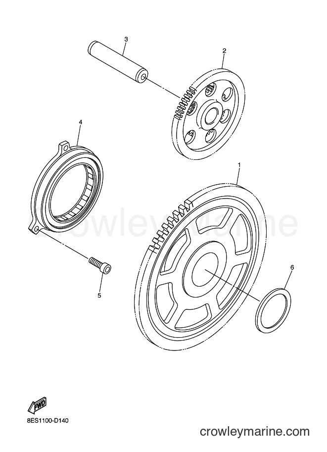 Yamaha Motors RS10M (8FK6) [010] - STARTER