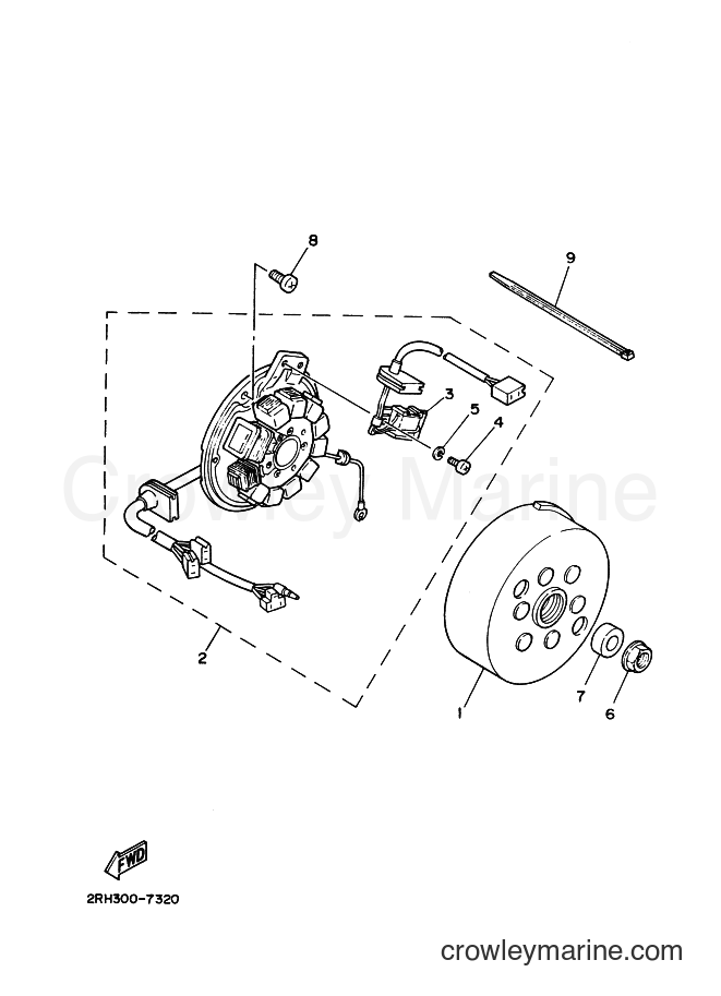 Yamaha Motors TZR125 (2RK) [999] - GENERATOR
