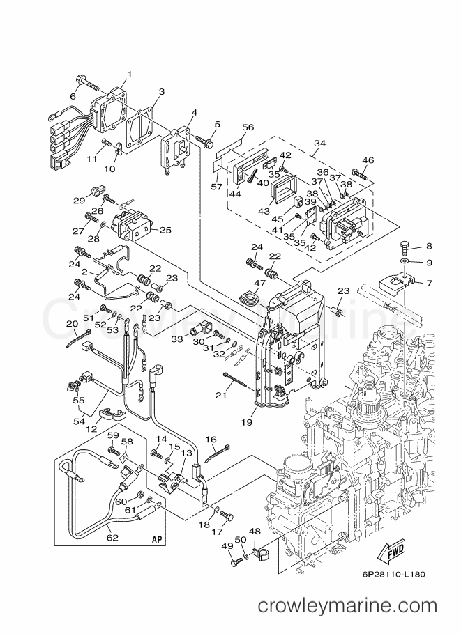 Yamaha Motors F225A (6AS7) [140] - ELECTRICAL 2