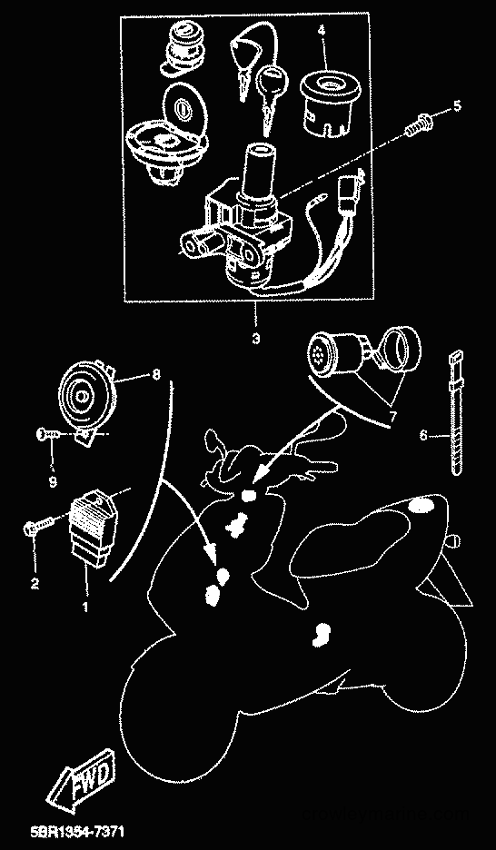 Yamaha Motors YQ50L (5KH7) [010] - ELECTRICAL 1