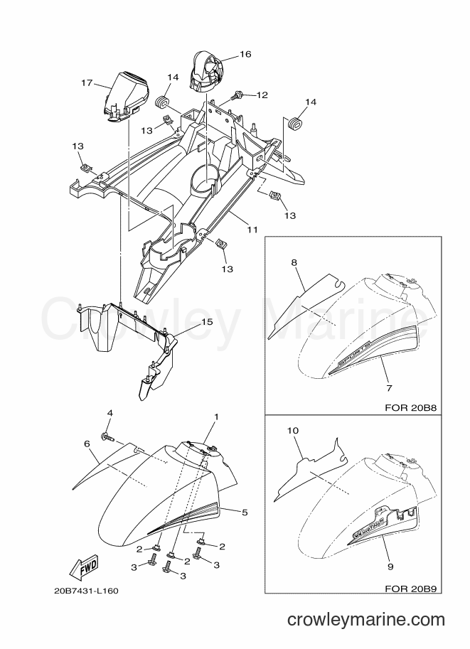 2012 Scooter AF115S - AF115S (20B7) [010] - FENDER