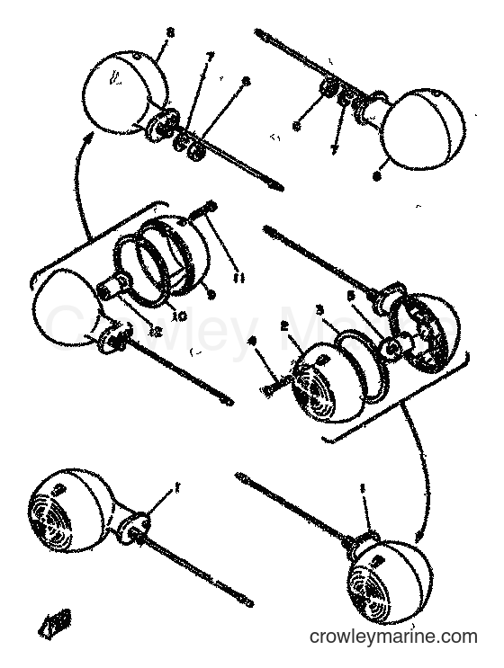 1981 Sport Bike TZ125H - TZ125H (5F5) [999] - FLASHER LIGHT