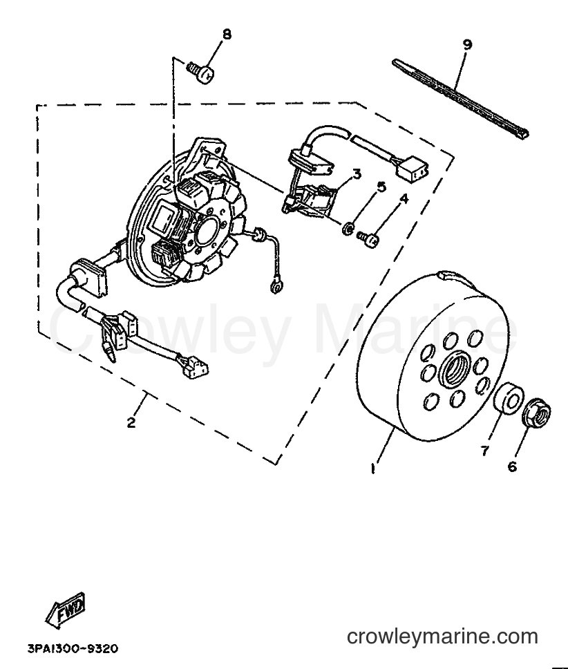 Yamaha Motors TZR125 (3PC1) [999] - GENERATOR