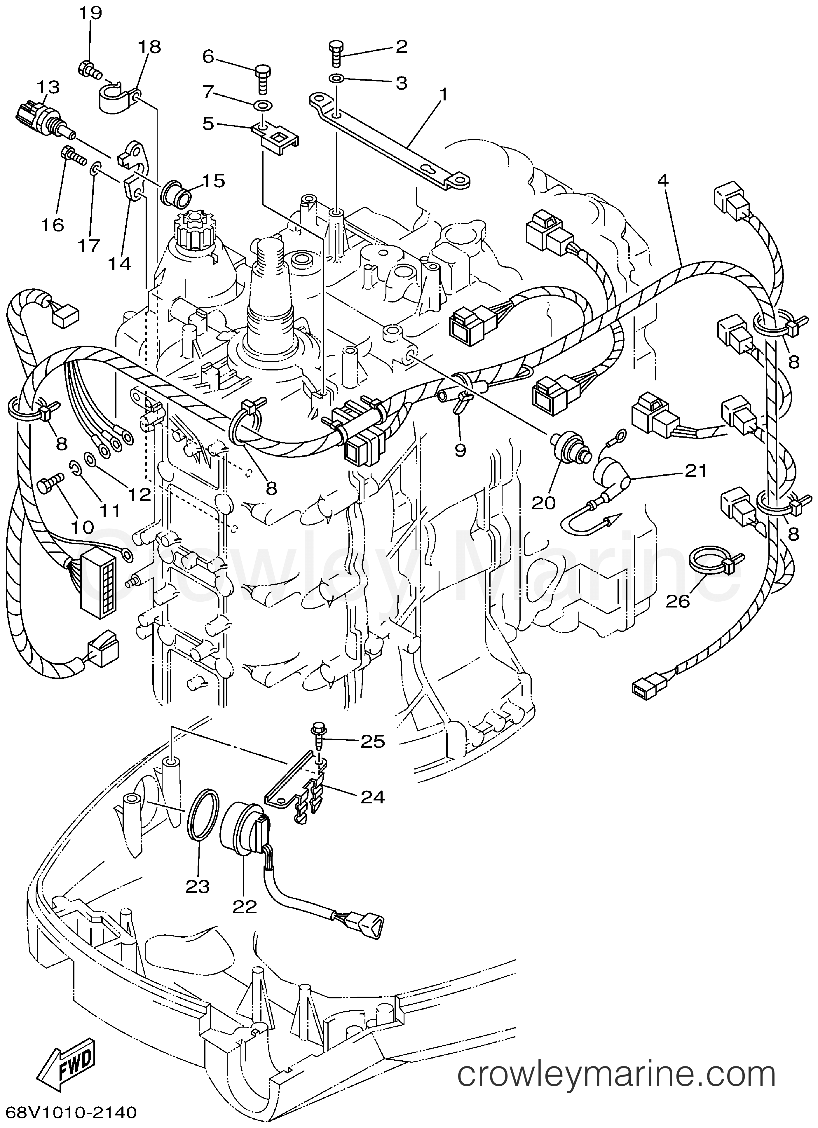 Yamaha Motors F115TLRA - ELECTRICAL 3