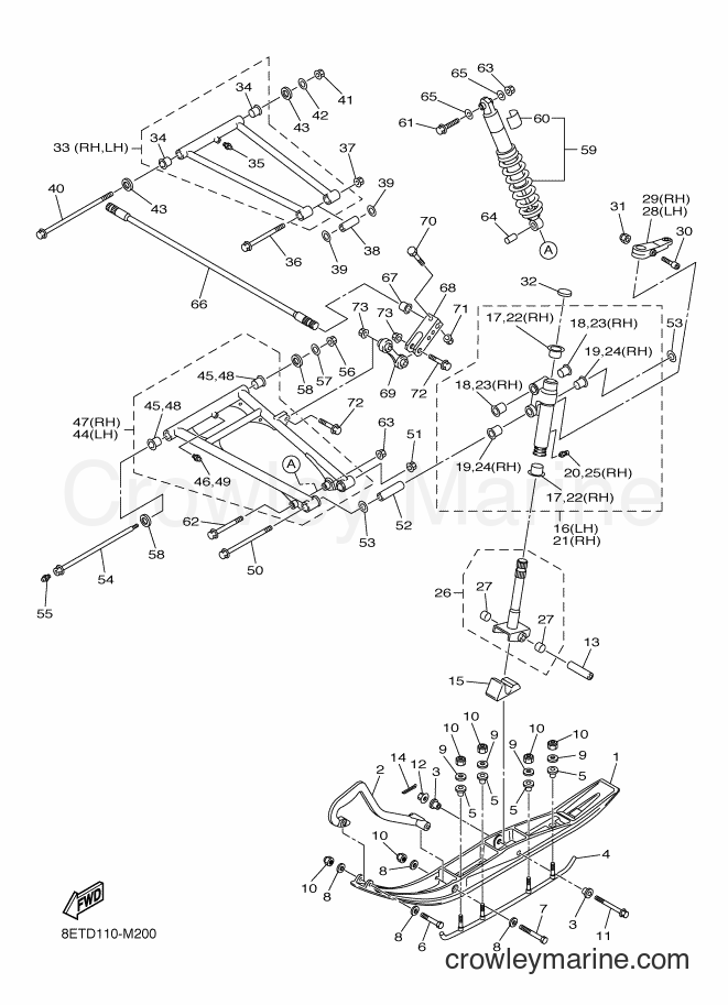 Yamaha Motors RS10VT (8ETD) [020] - SKI