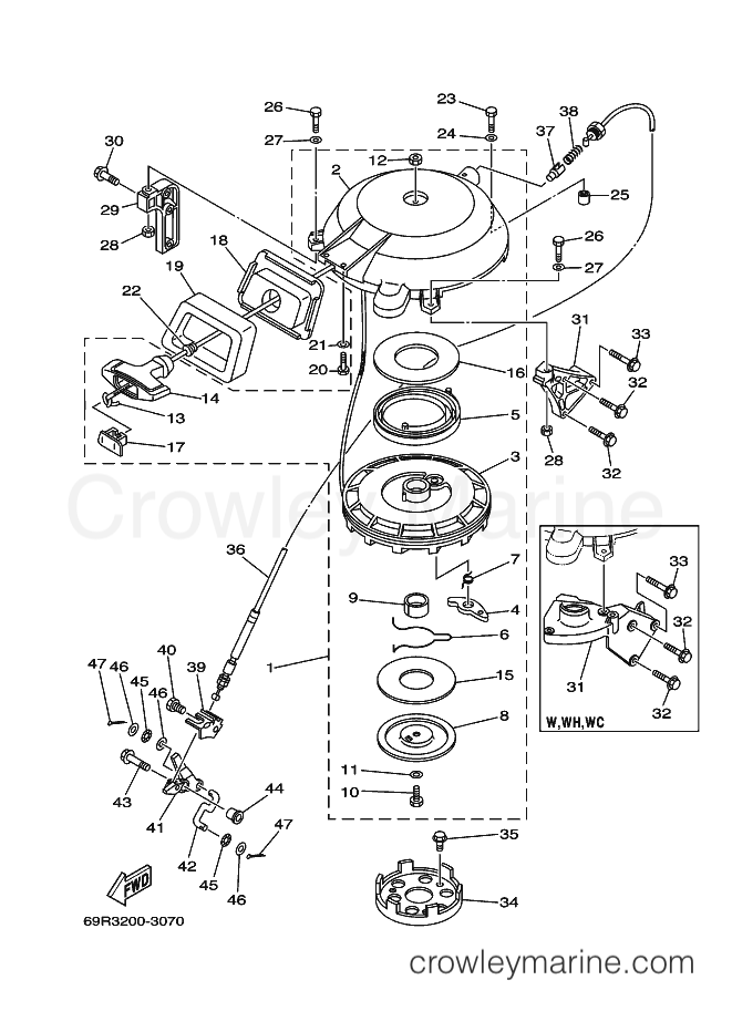 Yamaha Motors E30HMHL (60B3) [040] - STARTER