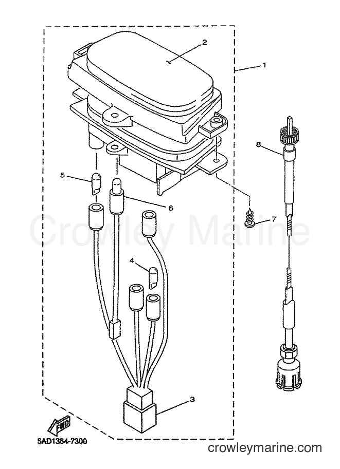 Yamaha Motors YN50 (5BW3) [010] - METER