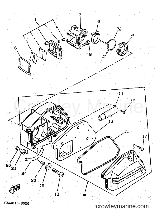 Yamaha Motors CW50 (4FG4) [010] - INTAKE