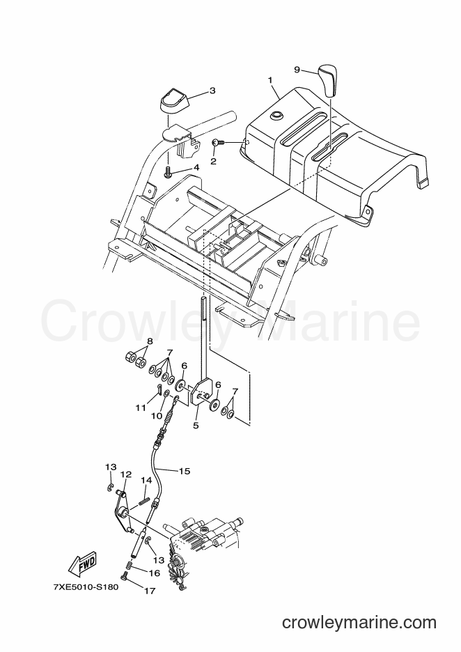 Yamaha Motors YS1070T (7XE5) [010] - CONTROL BOX