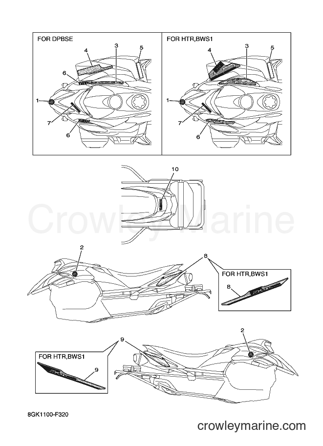 2007 Snowmobile RT50PZ - RT50PZ (8GK2) [010] - EMBLEM