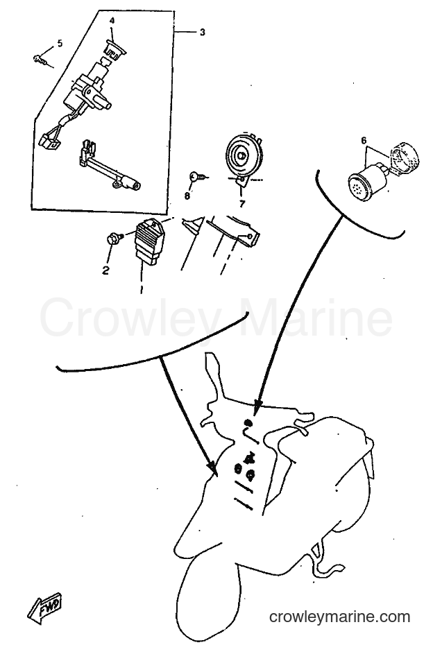 Yamaha Motors CW50RSX (5CD3) [010] - ELECTRICAL 1