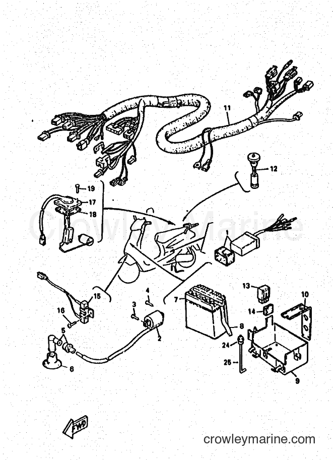 Yamaha Motors YM50 (4SY1) [010] - ELECTRICAL 2