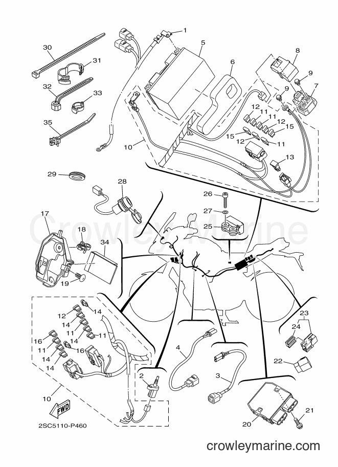 2015 Street Bike MT09TRA - MT09TRA (2SC7) [010] - ELECTRICAL 1