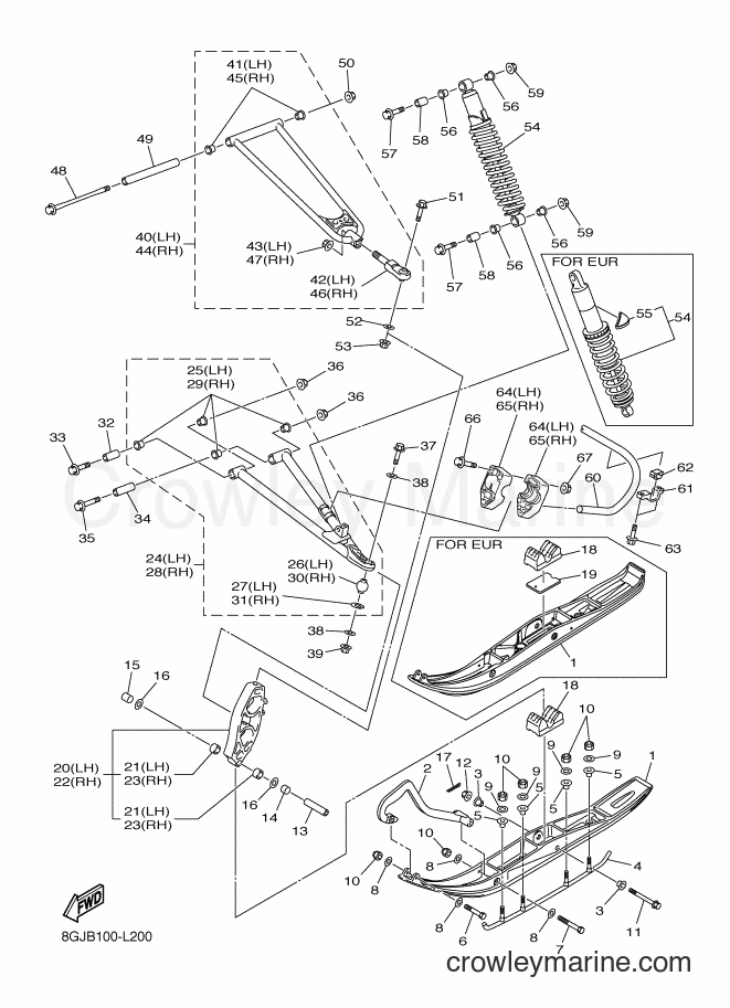 2012 Snowmobile RPZ50VT - RPZ50VT (8GJC) [010] - SKI