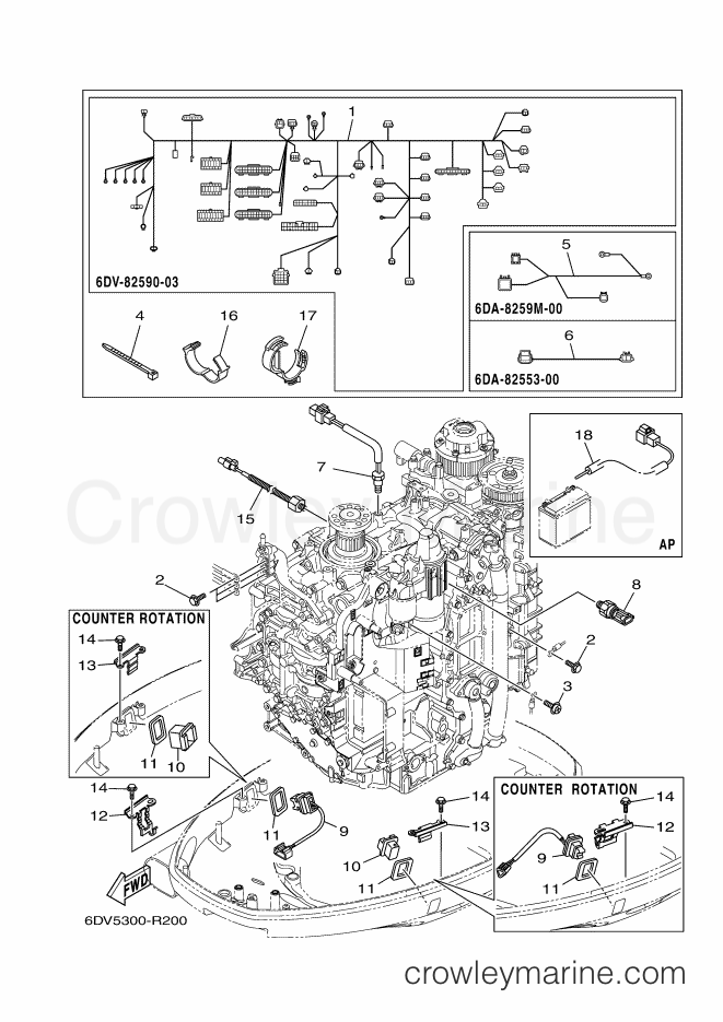 Yamaha Motors F200GETX (6DV5) [040] - ELECTRICAL 4