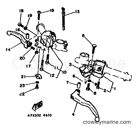Yamaha Motors RD500LC (1GE) [999] - HANDLE SWITCH & LEVER