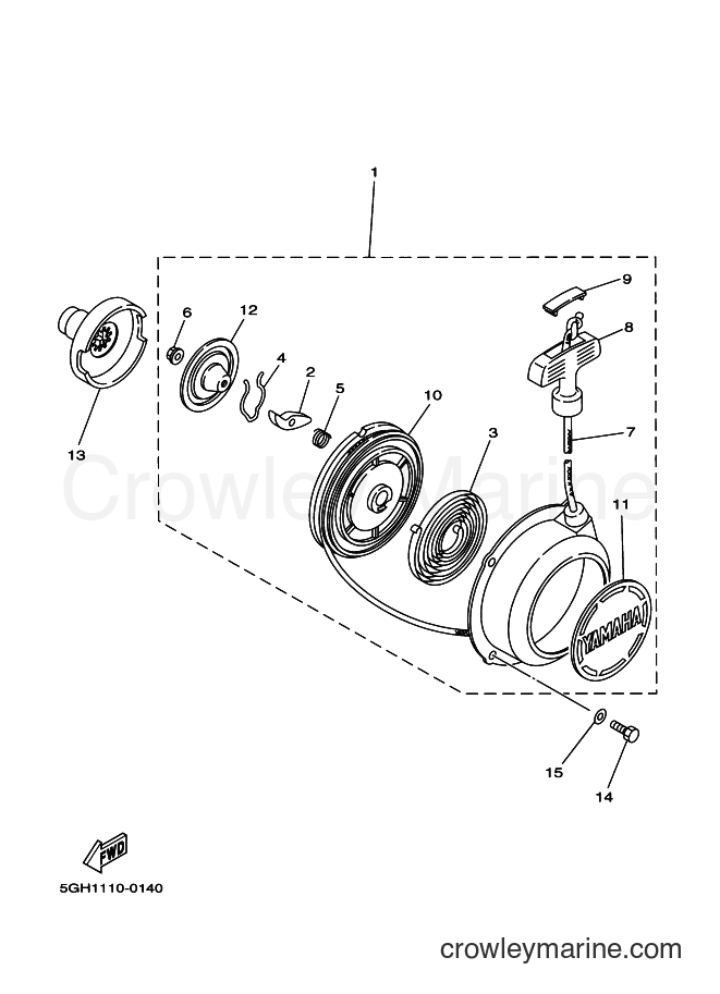 Yamaha Motors YFM400A (5HA8) [010] - STARTER