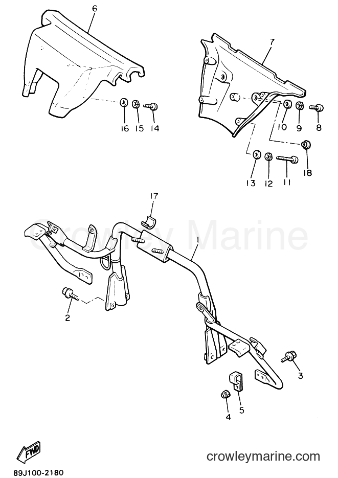 Yamaha Motors EX570E (8AW1) [020] - STEERING GATE