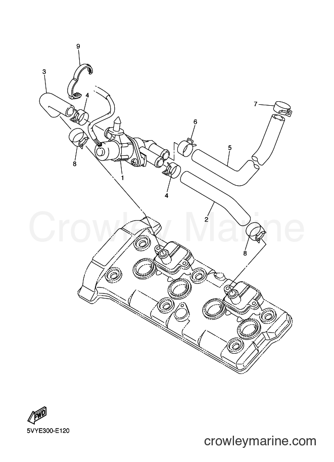 2006 Sport Bike YZF-R1 - YZF-R1 (5VYS) [020] - AIR INDUCTION SYSTEM